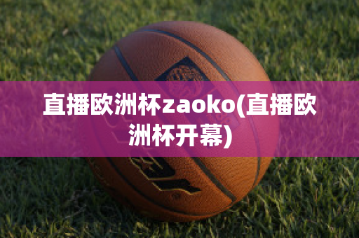 直播欧洲杯zaoko(直播欧洲杯开幕)