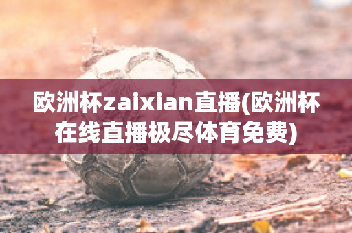 欧洲杯zaixian直播(欧洲杯在线直播极尽体育免费)