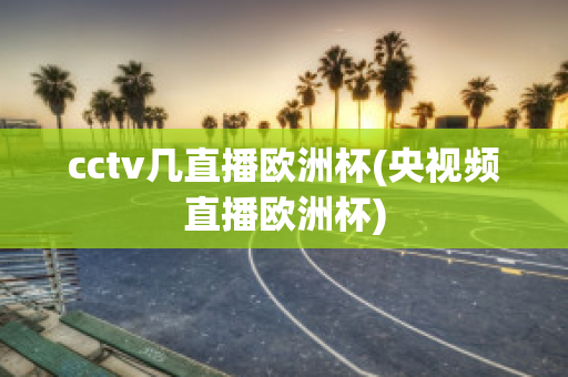 cctv几直播欧洲杯(央视频直播欧洲杯)