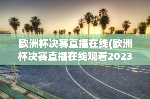 欧洲杯决赛直播在线(欧洲杯决赛直播在线观看2023)