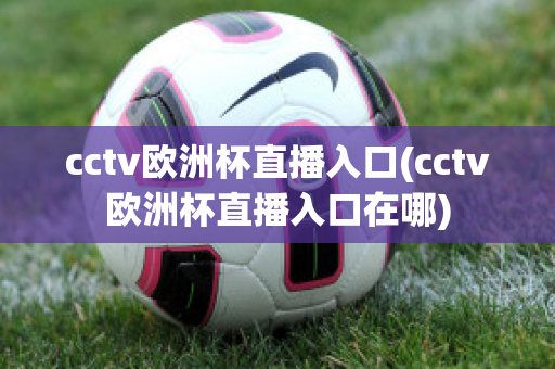 cctv欧洲杯直播入口(cctv欧洲杯直播入口在哪)