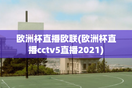 欧洲杯直播欧联(欧洲杯直播cctv5直播2021)