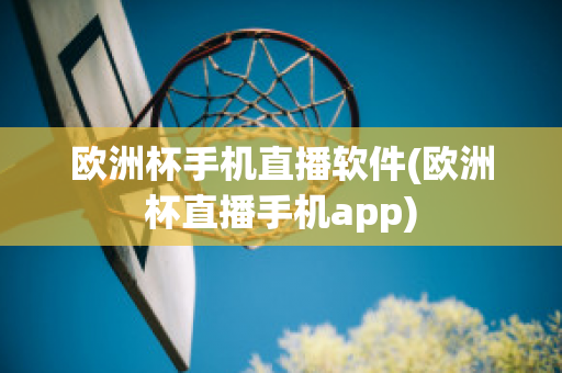 欧洲杯手机直播软件(欧洲杯直播手机app)