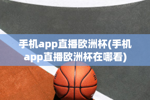 手机app直播欧洲杯(手机app直播欧洲杯在哪看)