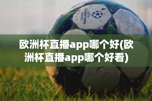 欧洲杯直播app哪个好(欧洲杯直播app哪个好看)