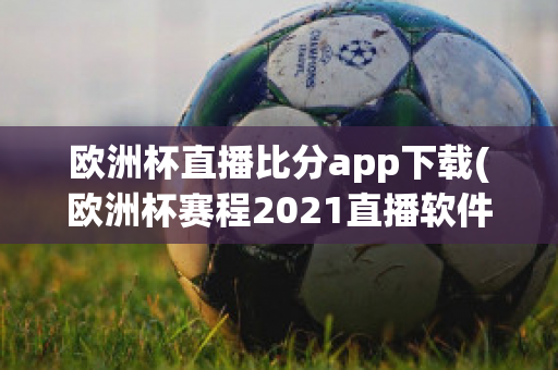 欧洲杯直播比分app下载(欧洲杯赛程2021直播软件)