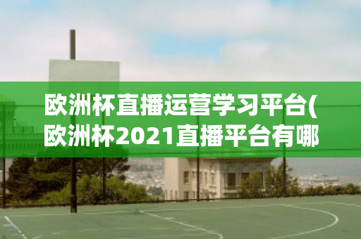 欧洲杯直播运营学习平台(欧洲杯2021直播平台有哪些)