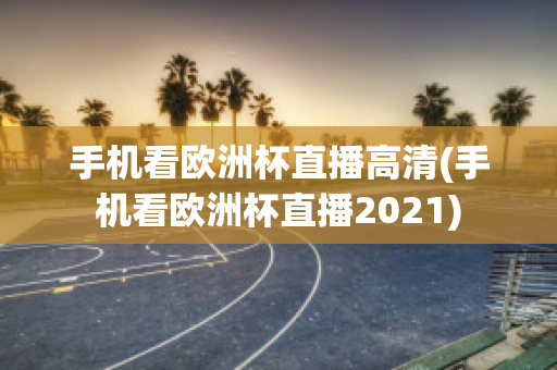 手机看欧洲杯直播高清(手机看欧洲杯直播2021)