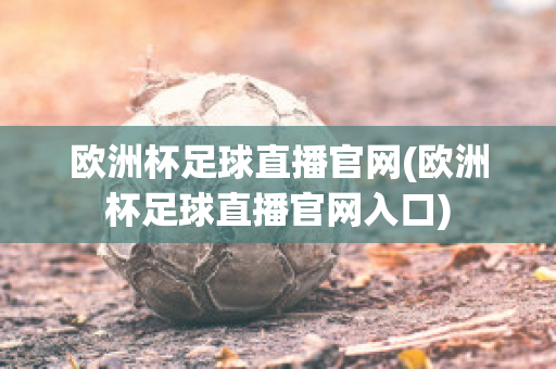 欧洲杯足球直播官网(欧洲杯足球直播官网入口)