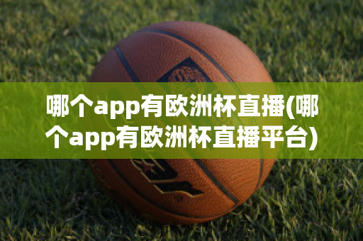 哪个app有欧洲杯直播(哪个app有欧洲杯直播平台)