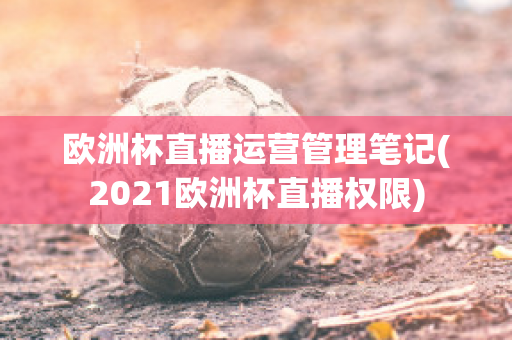 欧洲杯直播运营管理笔记(2021欧洲杯直播权限)