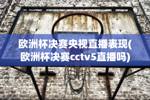 欧洲杯决赛央视直播表现(欧洲杯决赛cctv5直播吗)