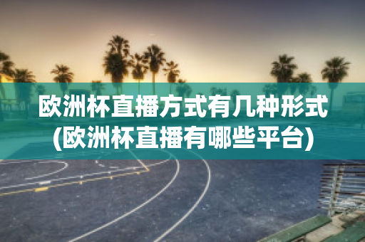 欧洲杯直播方式有几种形式(欧洲杯直播有哪些平台)