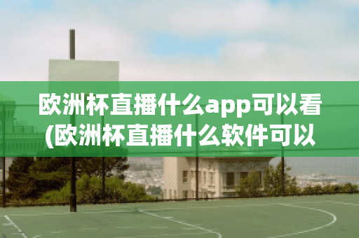 欧洲杯直播什么app可以看(欧洲杯直播什么软件可以看)