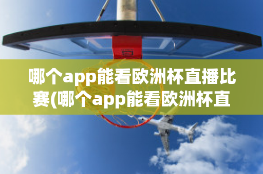 哪个app能看欧洲杯直播比赛(哪个app能看欧洲杯直播比赛回放)