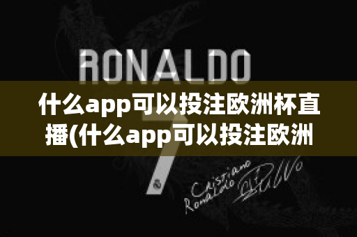 什么app可以投注欧洲杯直播(什么app可以投注欧洲杯直播软件)