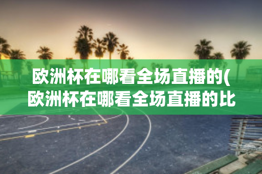 欧洲杯在哪看全场直播的(欧洲杯在哪看全场直播的比赛)