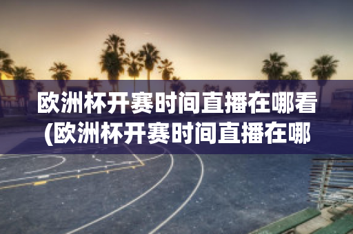 欧洲杯开赛时间直播在哪看(欧洲杯开赛时间直播在哪看回放)