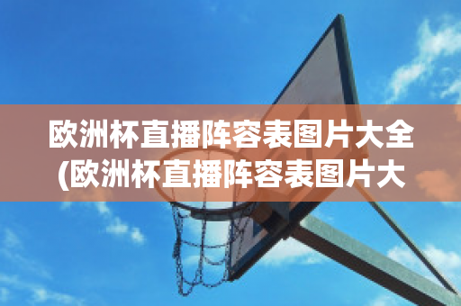 欧洲杯直播阵容表图片大全(欧洲杯直播阵容表图片大全最新)