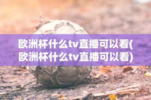 欧洲杯什么tv直播可以看(欧洲杯什么tv直播可以看)