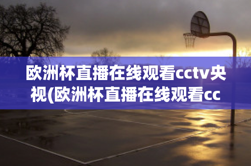 欧洲杯直播在线观看cctv央视(欧洲杯直播在线观看cctv央视)