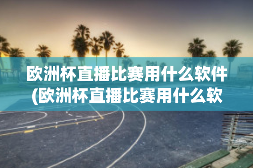 欧洲杯直播比赛用什么软件(欧洲杯直播比赛用什么软件可以看)