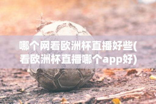 哪个网看欧洲杯直播好些(看欧洲杯直播哪个app好)