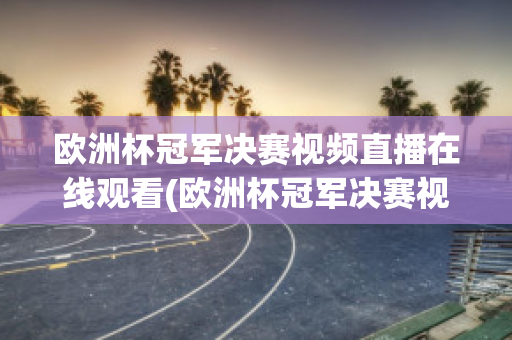 欧洲杯冠军决赛视频直播在线观看(欧洲杯冠军决赛视频直播在线观看高清)