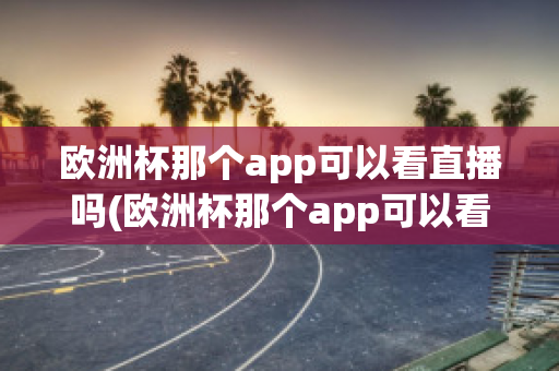 欧洲杯那个app可以看直播吗(欧洲杯那个app可以看直播吗知乎)