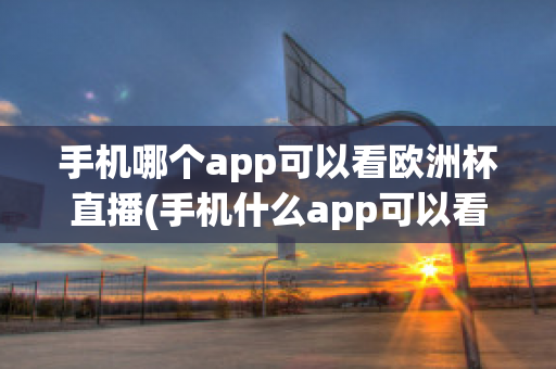 手机哪个app可以看欧洲杯直播(手机什么app可以看欧洲杯直播)