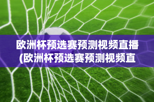 欧洲杯预选赛预测视频直播(欧洲杯预选赛预测视频直播在哪看)