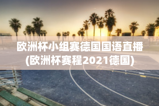 欧洲杯小组赛德国国语直播(欧洲杯赛程2021德国)