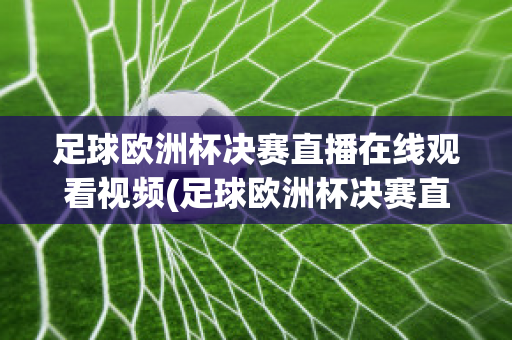 足球欧洲杯决赛直播在线观看视频(足球欧洲杯决赛直播在线观看视频回放)