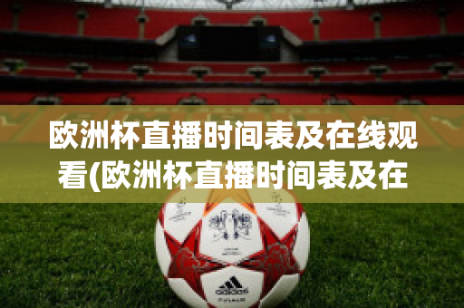 欧洲杯直播时间表及在线观看(欧洲杯直播时间表及在线观看回放)