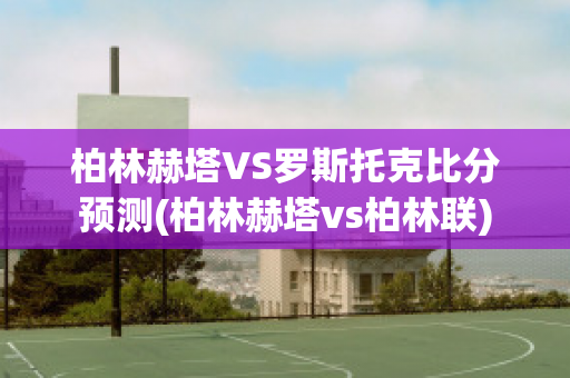 柏林赫塔VS罗斯托克比分预测(柏林赫塔vs柏林联)