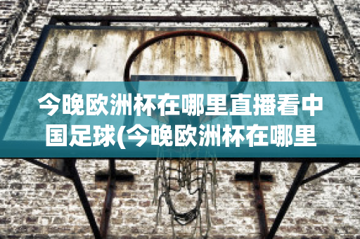 今晚欧洲杯在哪里直播看中国足球(今晚欧洲杯在哪里直播看中国足球赛)