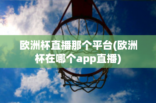 欧洲杯直播那个平台(欧洲杯在哪个app直播)