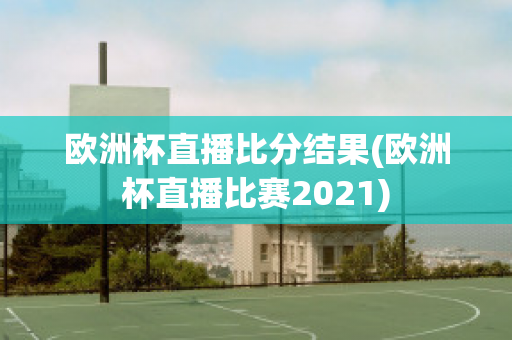 欧洲杯直播比分结果(欧洲杯直播比赛2021)