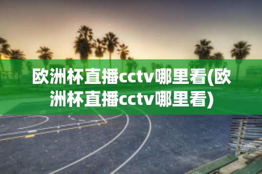 欧洲杯直播cctv哪里看(欧洲杯直播cctv哪里看)