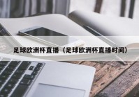 欧洲杯网路直播时间:欧洲杯网路直播时间是几点